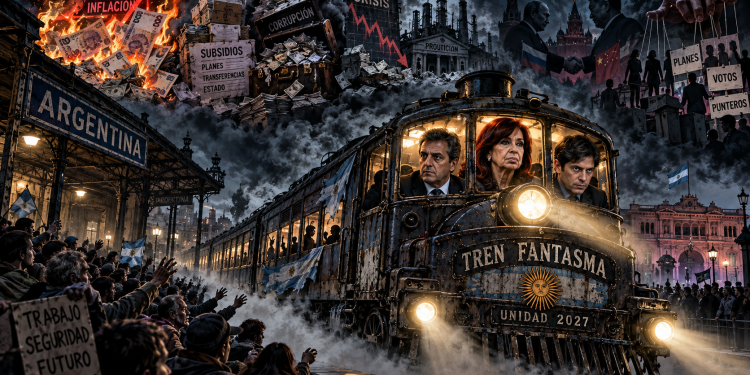 El tren fantasma prepara su regreso: Massa, Cristina K y Kicillof buscan volver al poder