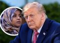 Trump exige la renuncia de Ilhan Omar y la acusa de fraude de identidad