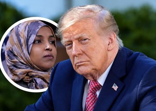 Trump exige la renuncia de Ilhan Omar y la acusa de fraude de identidad