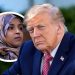 Trump exige la renuncia de Ilhan Omar y la acusa de fraude de identidad