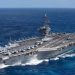 Estados Unidos concentra tres portaaviones frente a Irán y lleva su despliegue al mayor nivel desde 2003