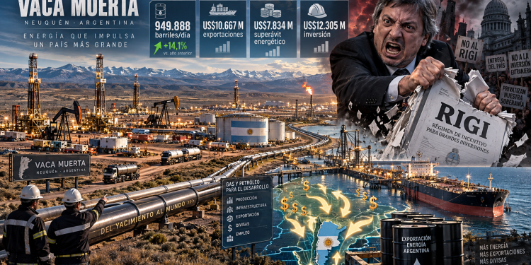 Vaca Muerta bate récords y Máximo Kirchner pone en duda al RIGI que impulsa su expansión. “Un estadista”