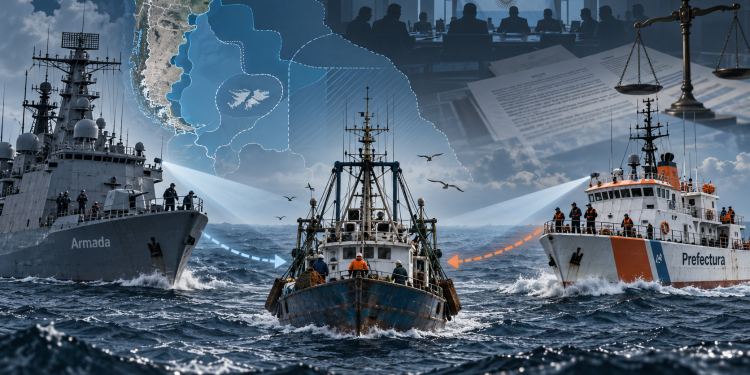 Ley de Soberanía: Armada y Prefectura quedarían habilitadas para intervenir sobre los mismos buques