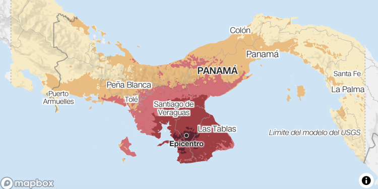 Terremoto de 7,6 sacude Panamá y desata una alerta de tsunami en América Latina